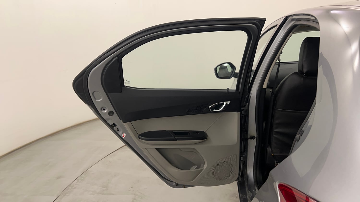 Used 2019 Tata Tiago Revotron XZ Plus Dual Tone Petrol Manual interior LEFT REAR DOOR OPEN VIEW