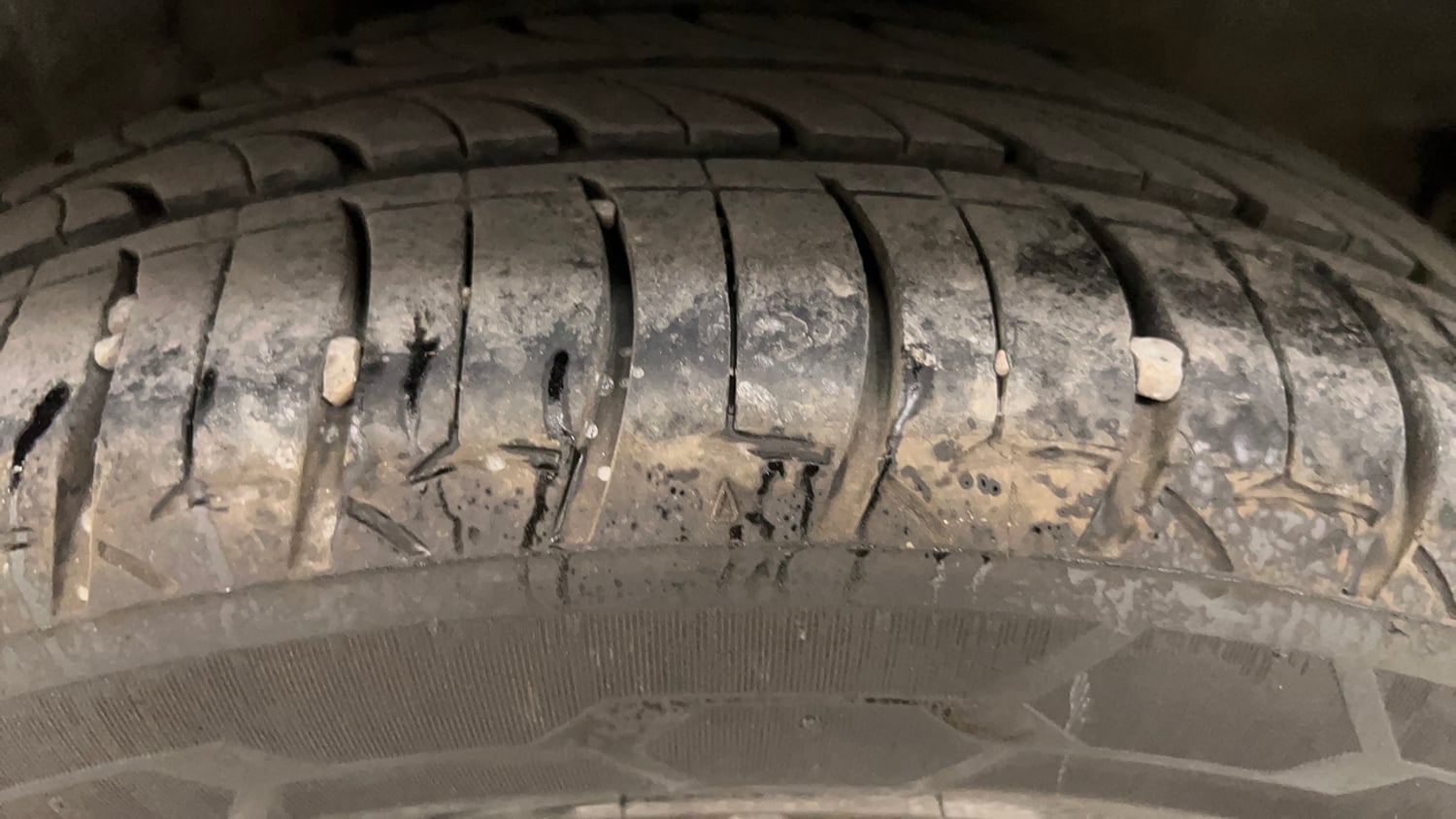 Used 2018 Honda City VX CVT Petrol Petrol Automatic tyres LEFT REAR TYRE TREAD VIEW