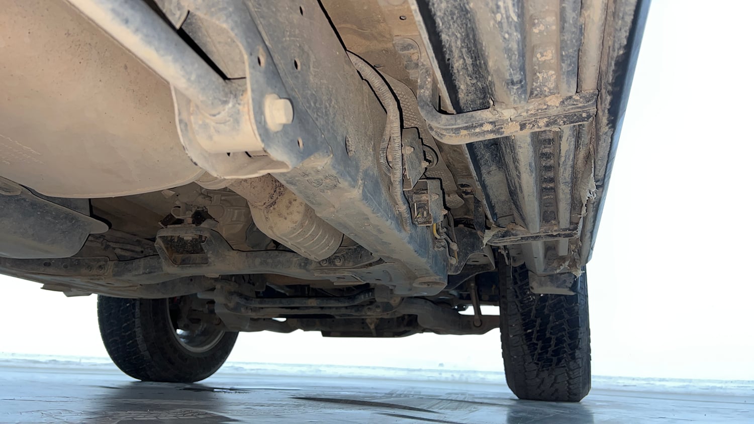 Used 2024 Mahindra Thar LX Hard Top Diesel MT RWD Diesel Manual extra REAR RIGHT UNDERBODY VIEW