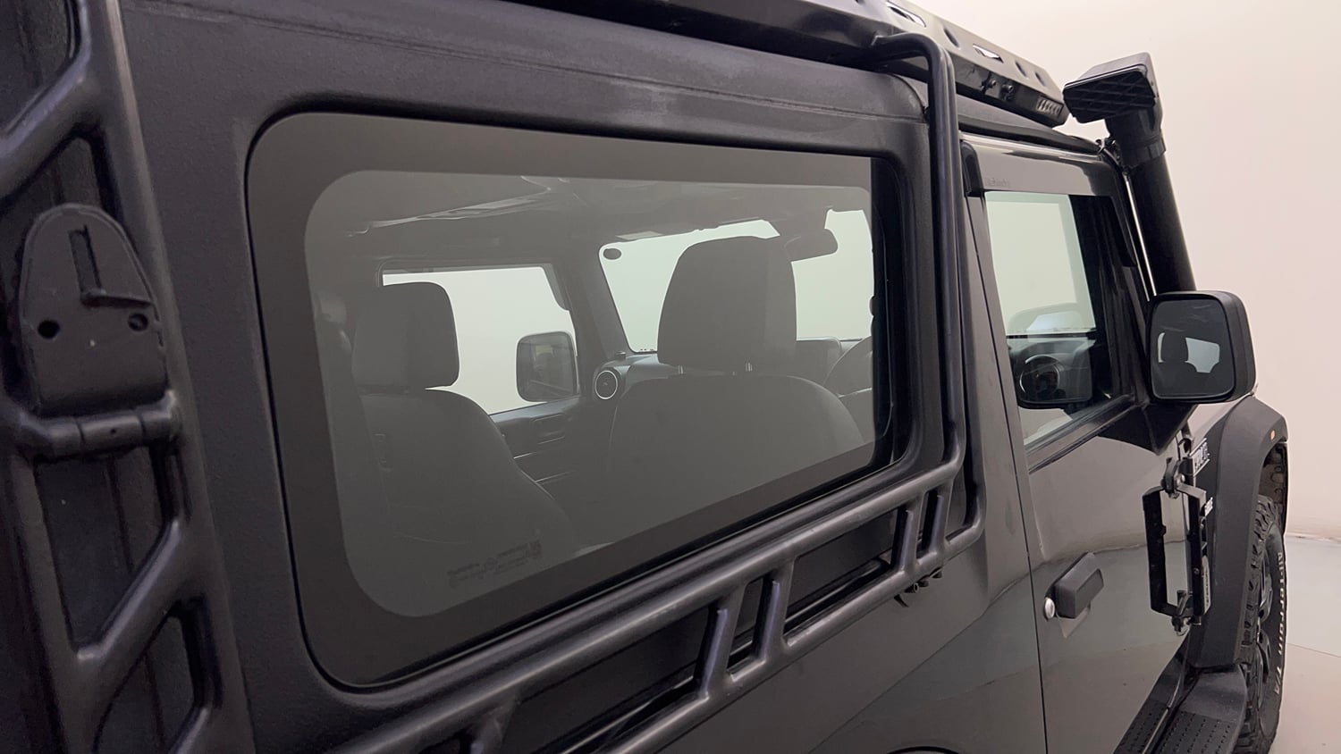 Used 2021 mahindra Thar LX Hard Top Petrol MT 4WD Petrol Manual interior RIGHT REAR DOOR OPEN VIEW