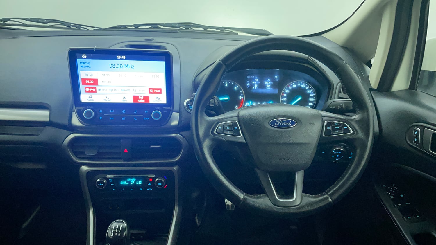 Used 2019 Ford EcoSport Titanium 1.5L TDCi Diesel Manual interior STEERING VIEW