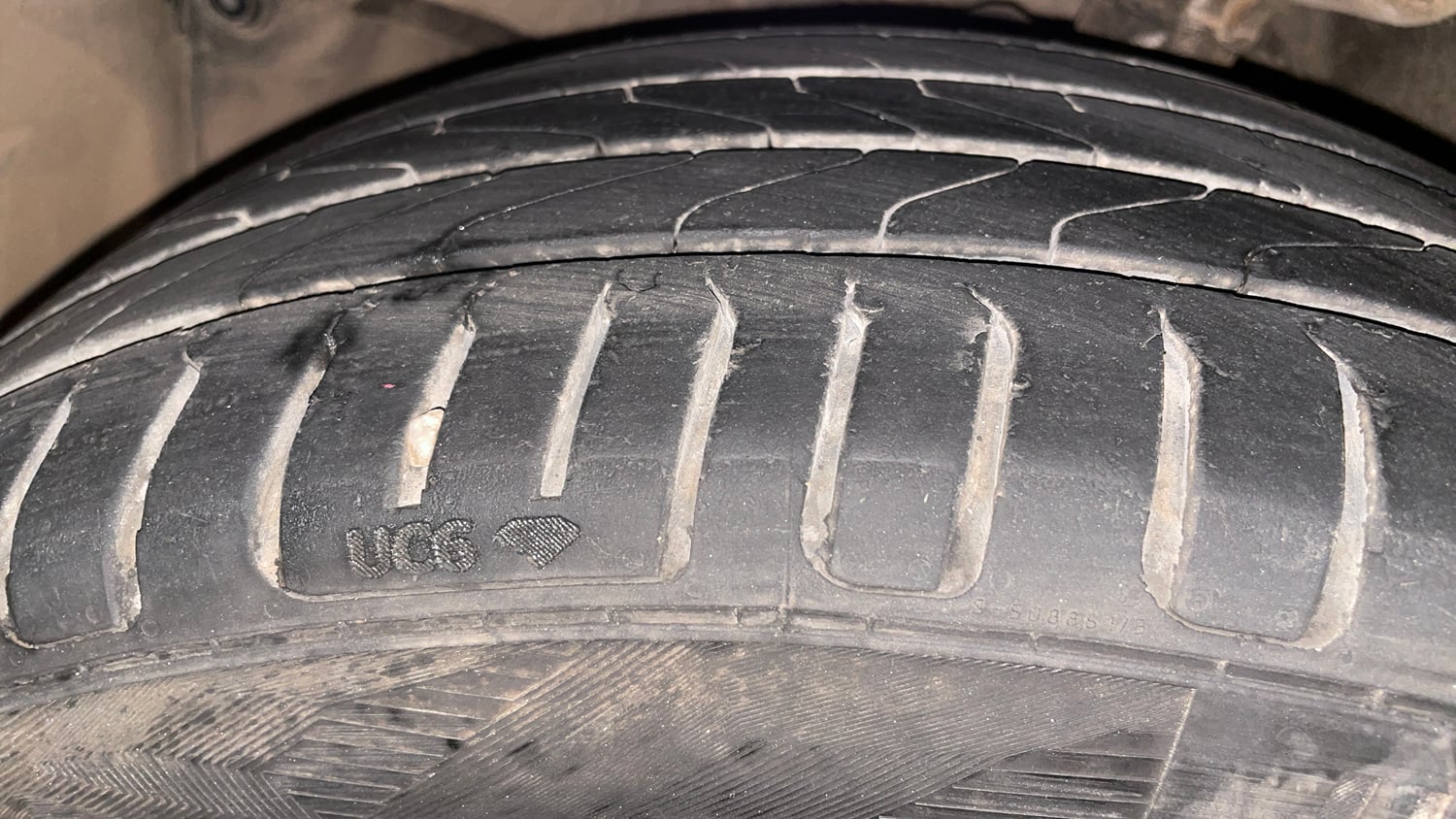 Used 2018 Honda City ZX CVT Petrol Petrol Automatic tyres LEFT FRONT TYRE TREAD VIEW