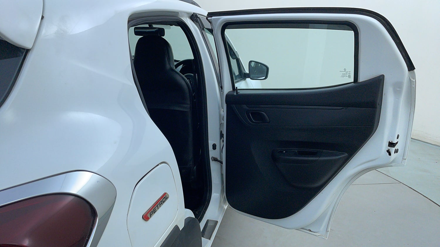 Used 2022 Renault Kwid RXT 1.0 AMT (O) Petrol Automatic interior RIGHT REAR DOOR OPEN VIEW