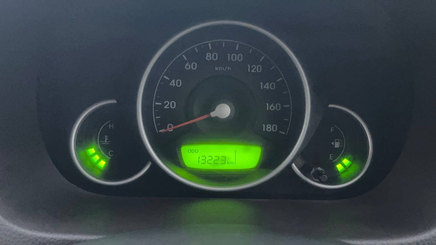 Used 2016 Hyundai Eon Magna + Petrol Manual interior CLUSTERMETER VIEW