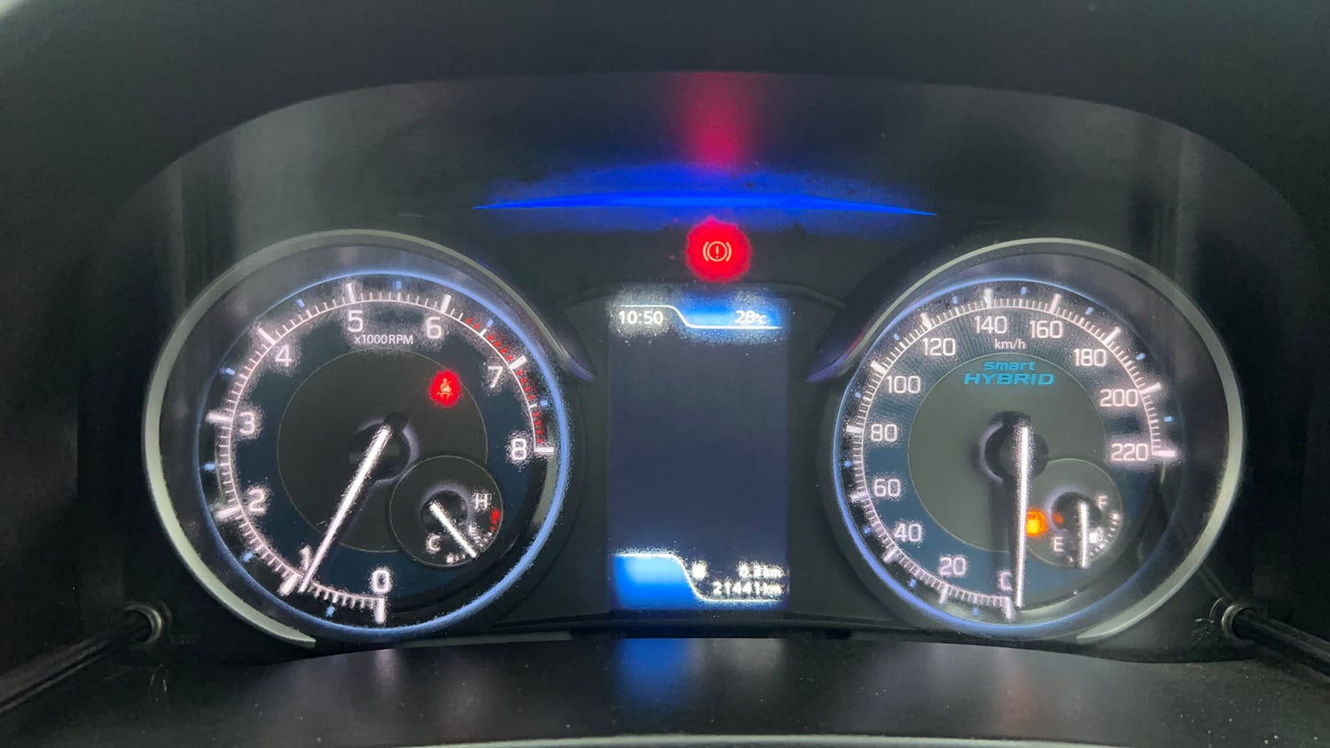 Used 2021 Maruti Suzuki XL6 Zeta MT Petrol Petrol Manual interior CLUSTERMETER VIEW