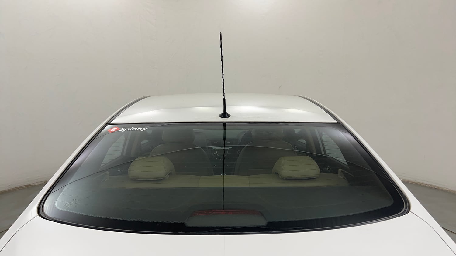Used 2014 Hyundai Verna Fluidic 1.6 VTVT SX Petrol Manual exterior BACK WINDSHIELD VIEW
