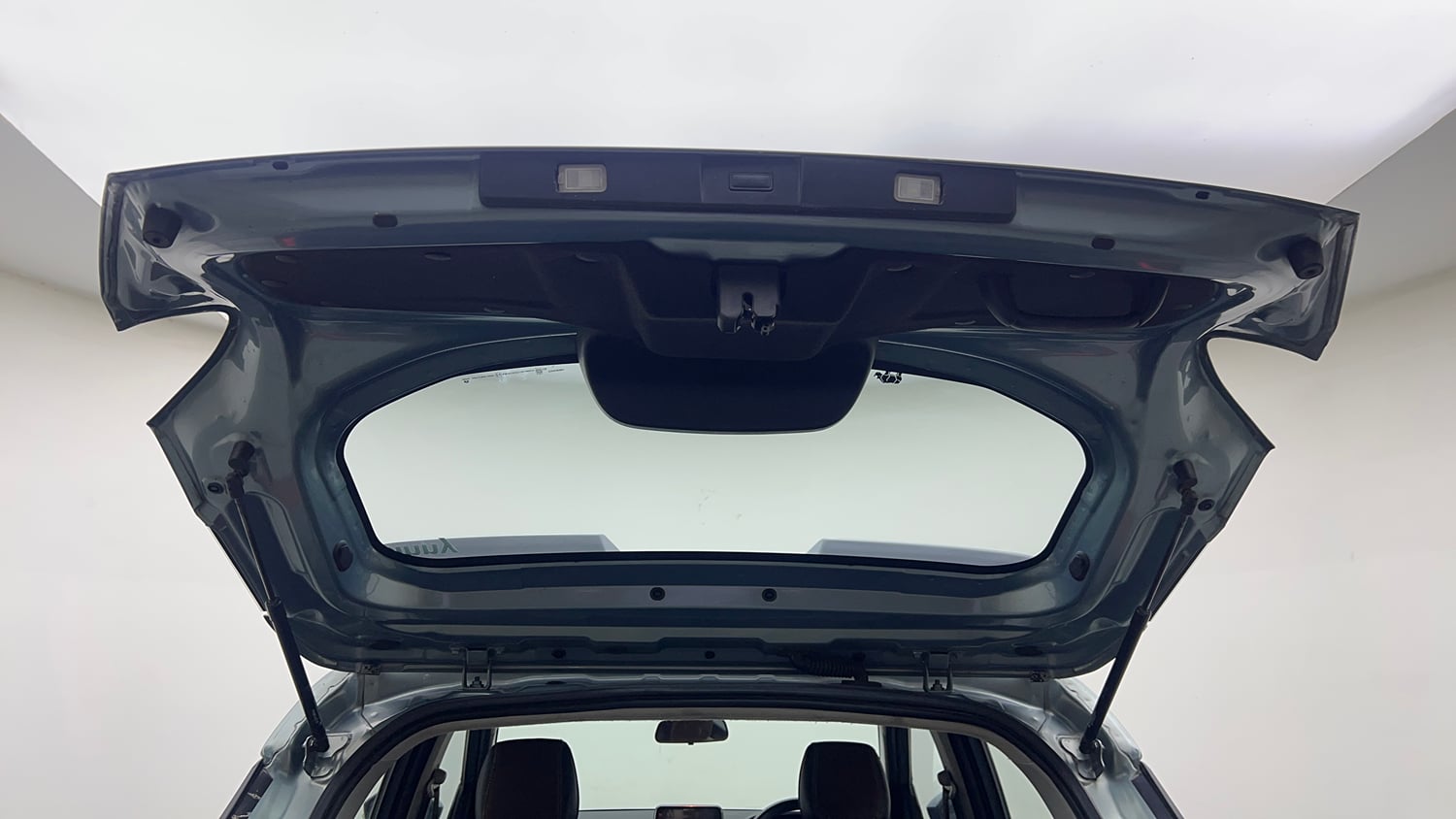 Used 2022 Tata Punch Accomplished MT Petrol Manual interior DICKY DOOR OPEN VIEW