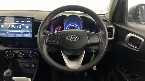 Used 2020 Hyundai Venue S 1.2 Petrol Petrol Manual interior STEERING VIEW