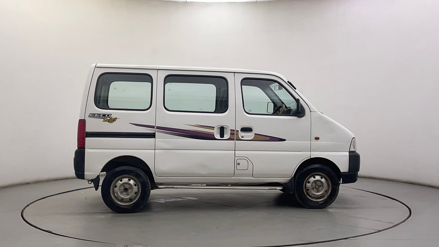 Used 2013 Maruti Suzuki Eeco 5 STR WITH A/C+HTR Petrol Manual exterior RIGHT SIDE VIEW