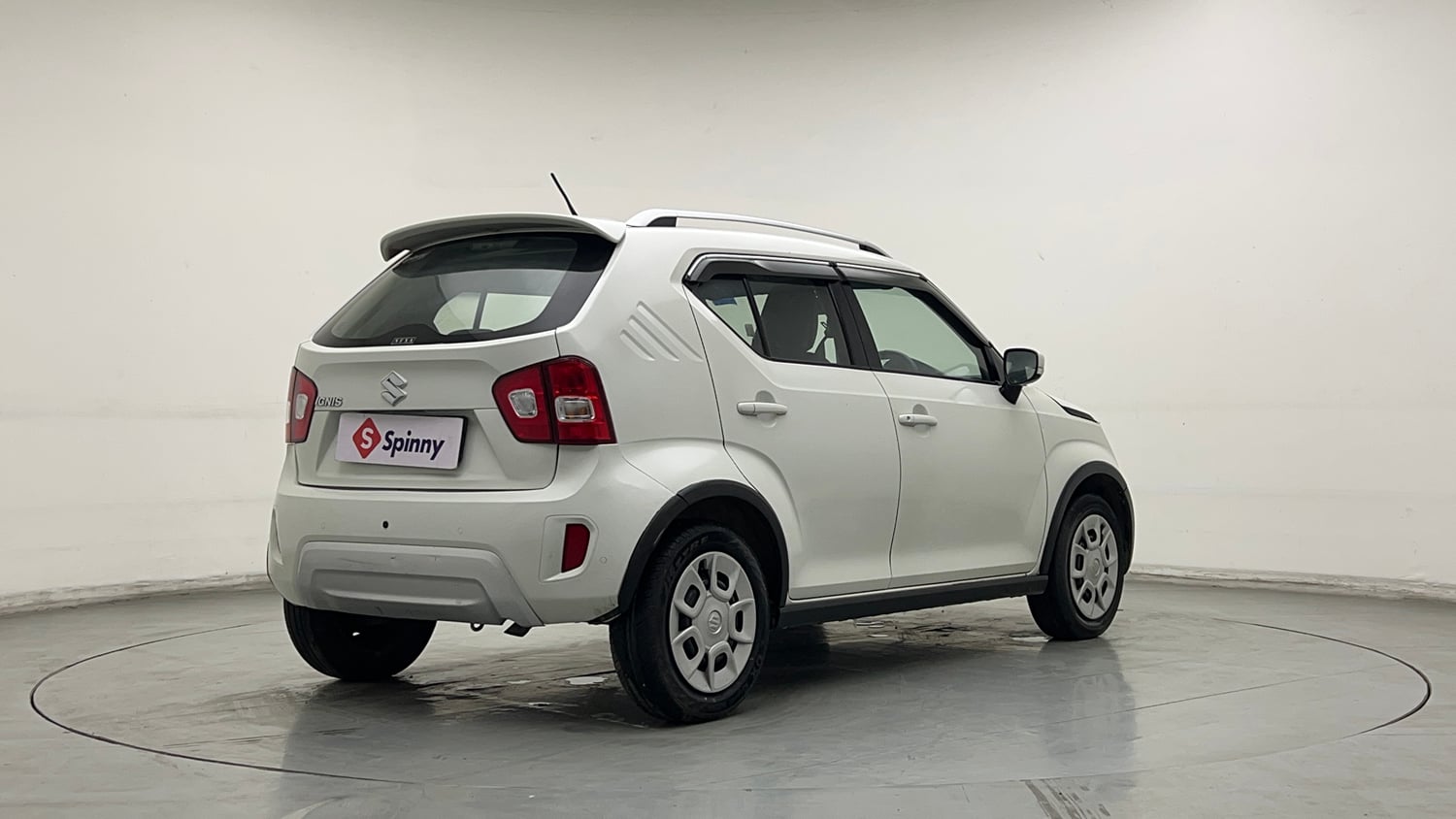 Used 2022 Maruti Suzuki Ignis Delta 1.2 MT Petrol Manual exterior RIGHT REAR CORNER VIEW