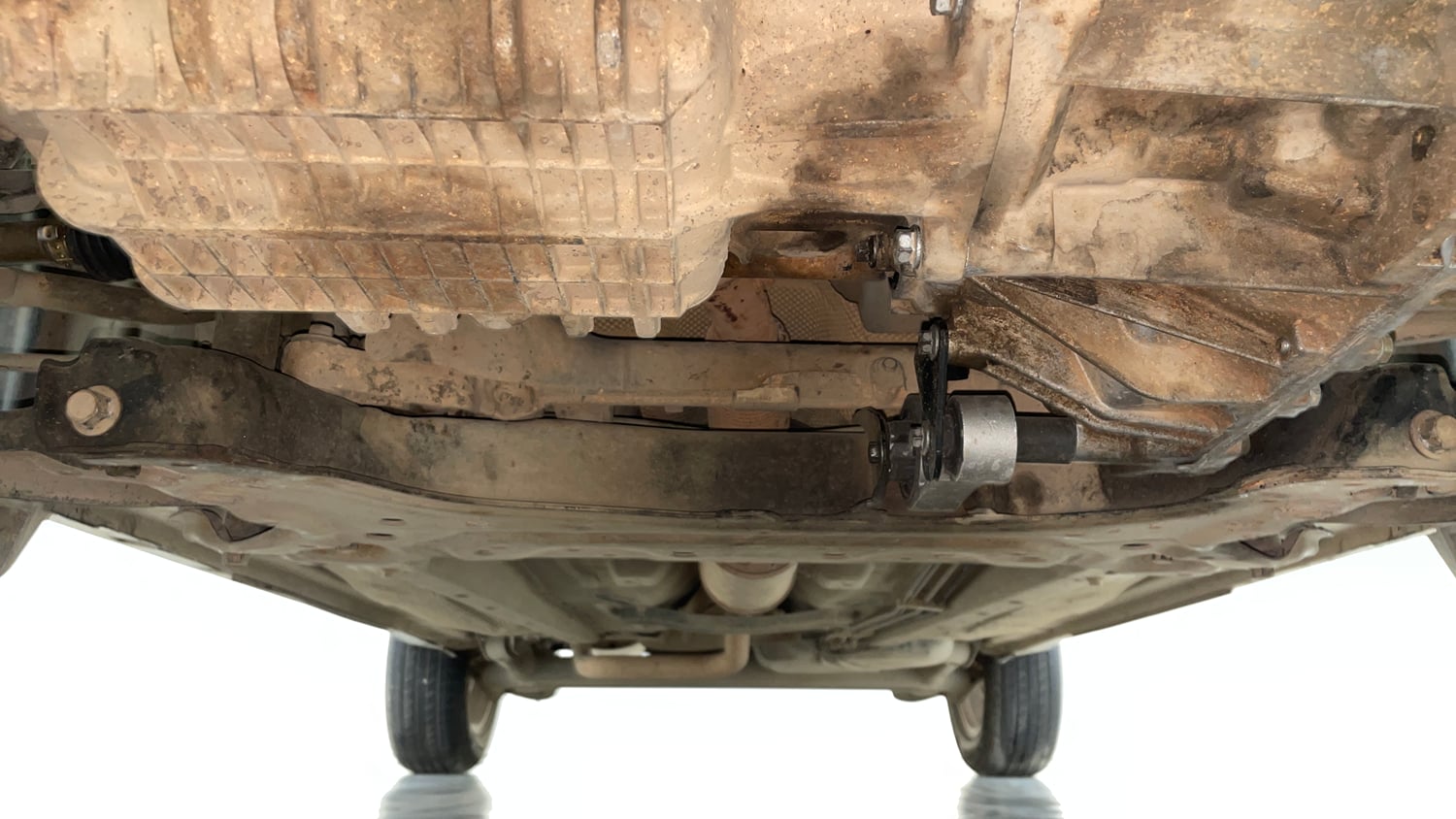 Used 2017 Ford EcoSport Titanium 1.5L Ti-VCT Petrol Manual extra FRONT LEFT UNDERBODY VIEW