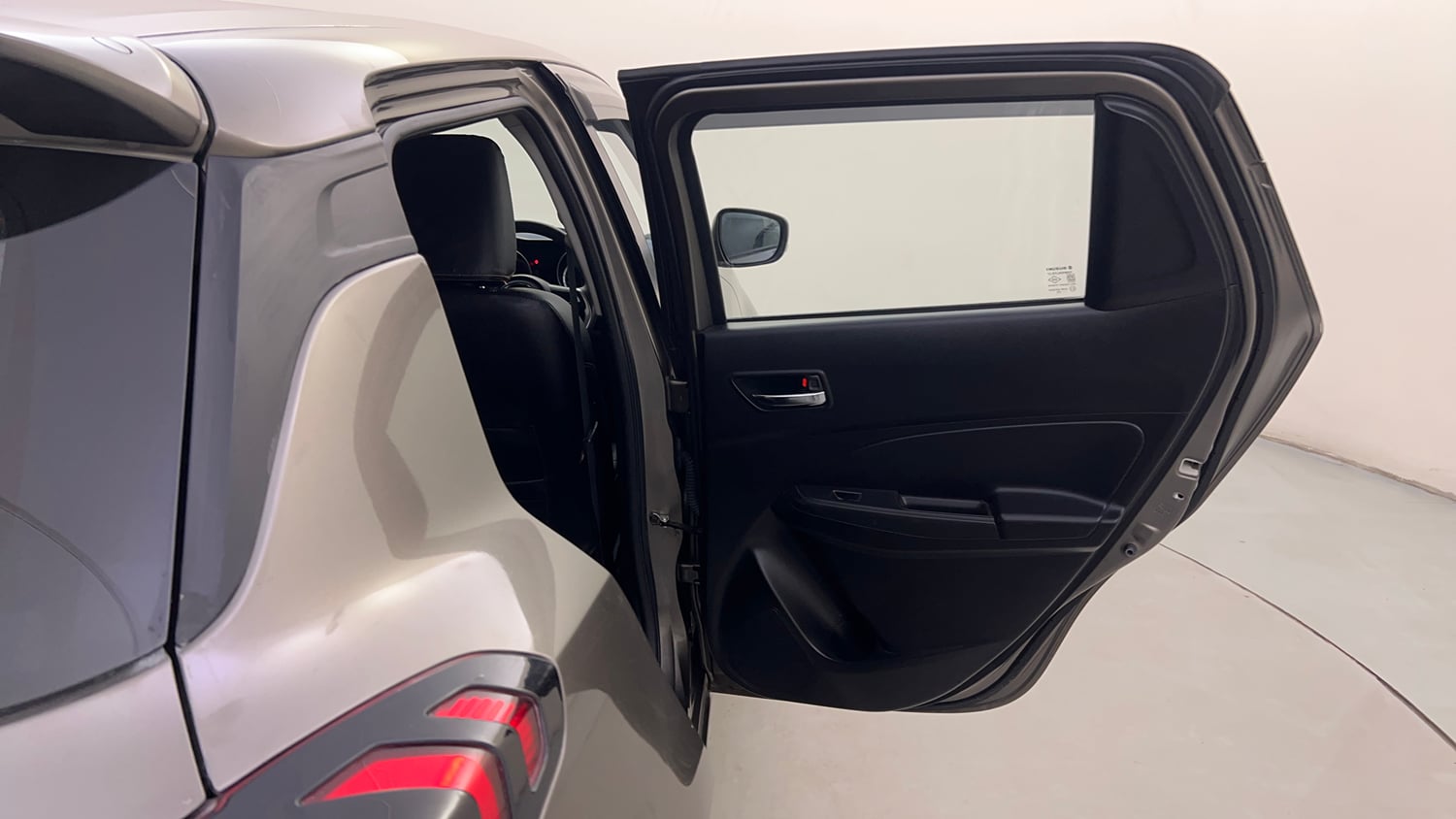 Used 2020 Maruti Suzuki Swift ZXi AMT Petrol Automatic interior RIGHT REAR DOOR OPEN VIEW