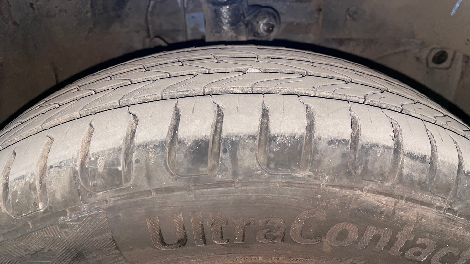 Used 2014 Honda Amaze 1.2 VX i-VTEC Petrol Manual tyres RIGHT FRONT TYRE TREAD VIEW