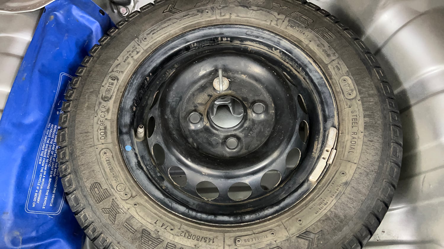 Used 2016 Maruti Suzuki Alto 800 Lxi Petrol Manual tyres SPARE TYRE VIEW