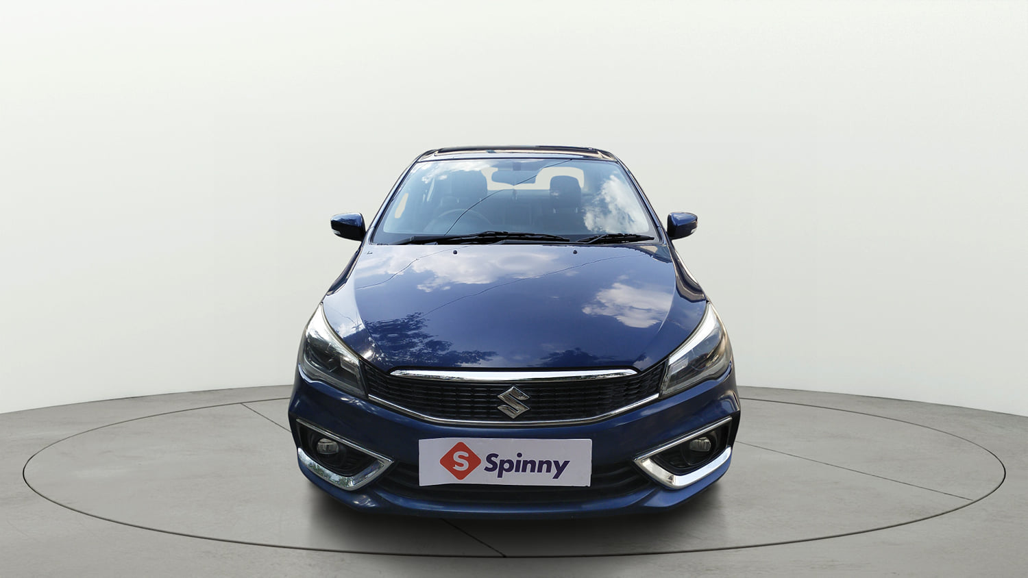 Used 2021 Maruti Suzuki Ciaz Alpha 1.5 Petrol Manual exterior FRONT VIEW