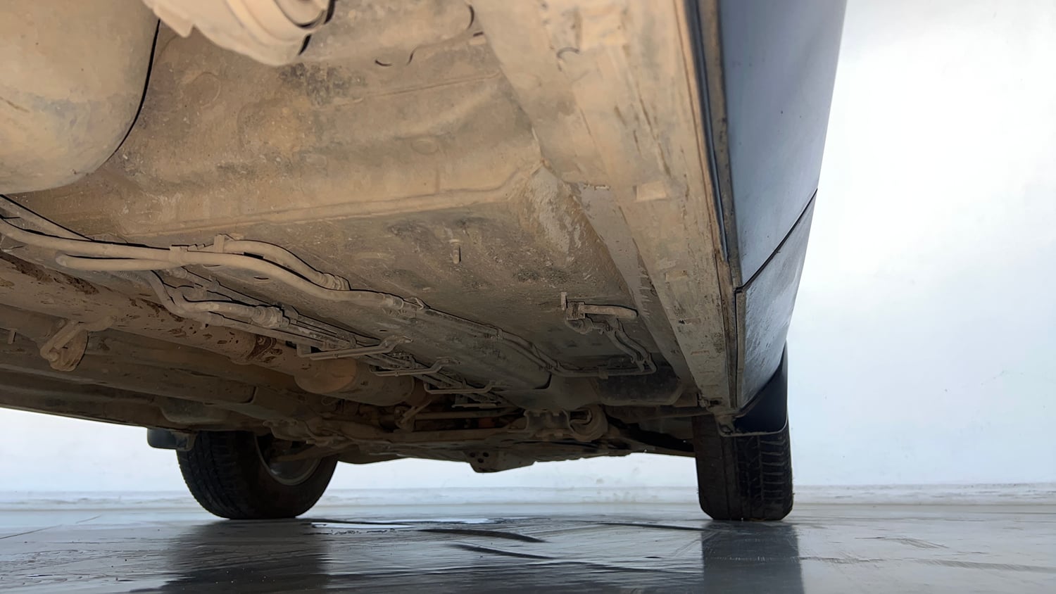 Used 2021 Tata Harrier XZ Diesel Manual extra REAR RIGHT UNDERBODY VIEW