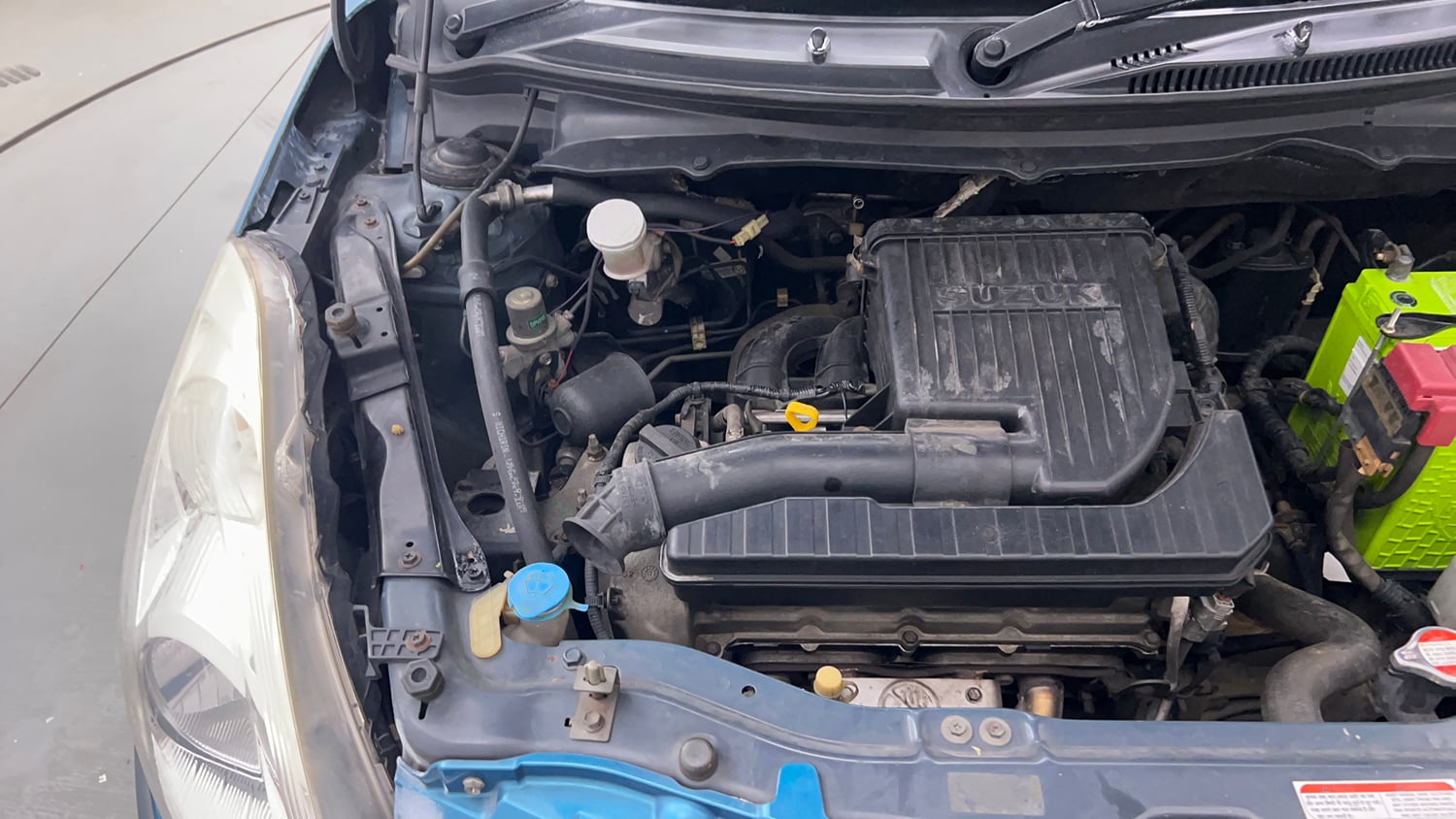 Used 2013 Maruti Suzuki Swift Dzire VXI Petrol Manual engine ENGINE RIGHT SIDE VIEW
