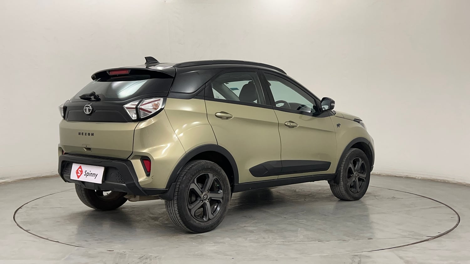 Used 2022 Tata Nexon Kaziranga XZA Plus (Premium) Petrol Automatic exterior RIGHT REAR CORNER VIEW