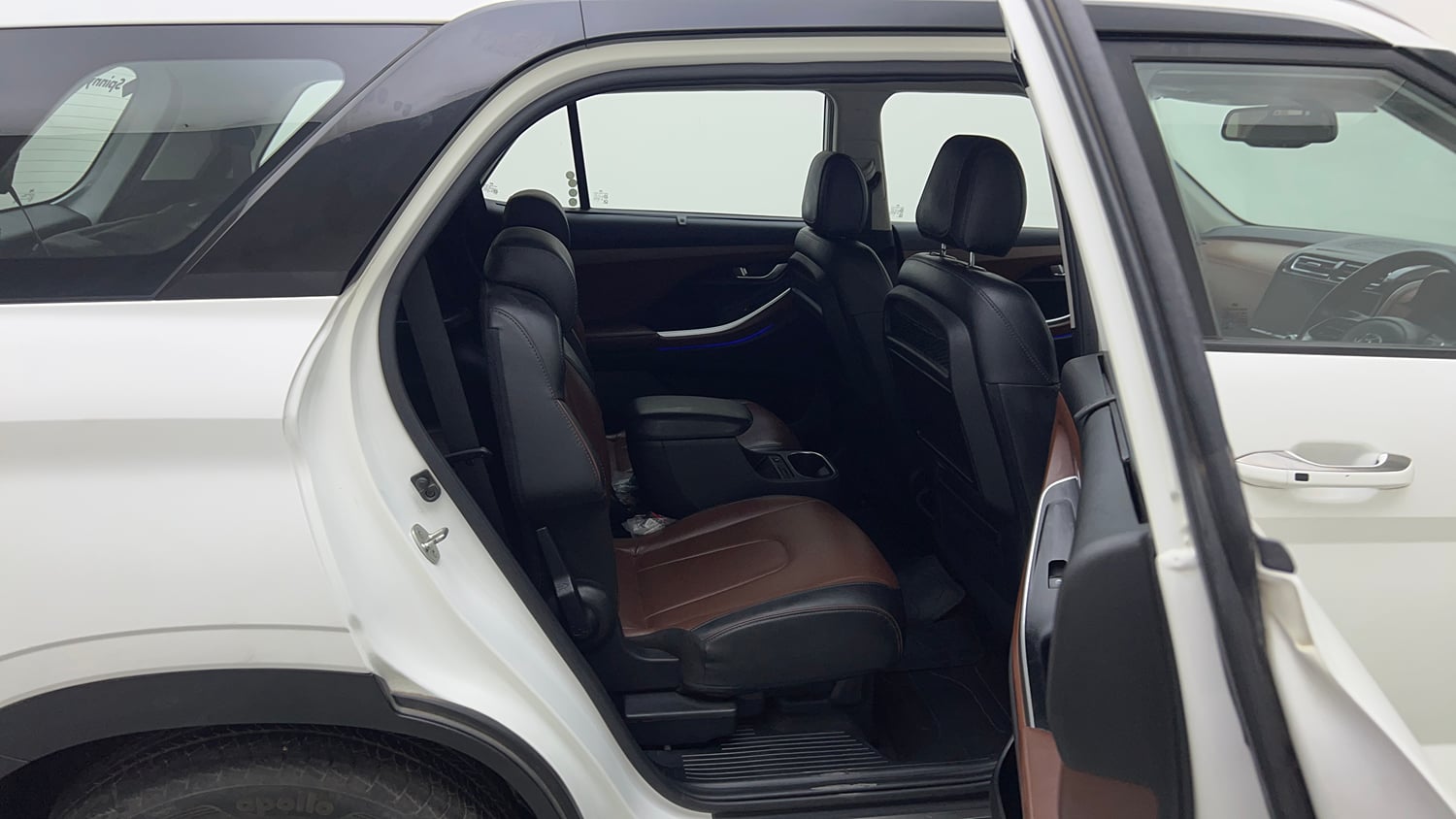 Used 2022 Hyundai Alcazar Signature (O) 6 STR 2.0 Petrol AT Petrol Automatic interior RIGHT SIDE REAR DOOR CABIN VIEW