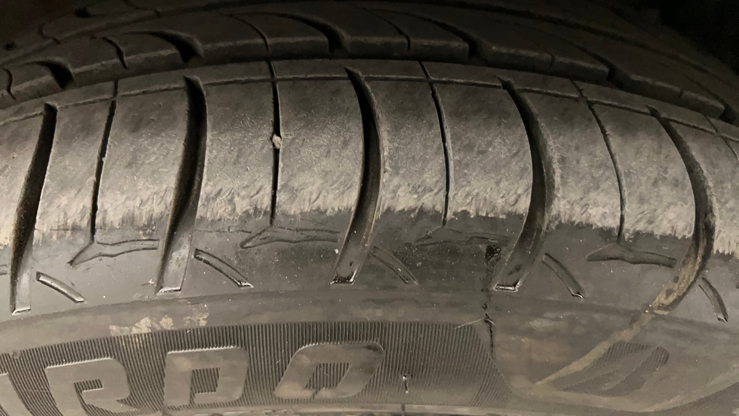 Used 2018 Honda City VX CVT Petrol Petrol Automatic tyres RIGHT FRONT TYRE TREAD VIEW