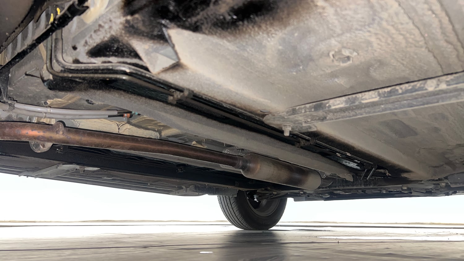Used 2026 Renault Kiger Emotion MT Petrol Manual extra REAR RIGHT UNDERBODY VIEW