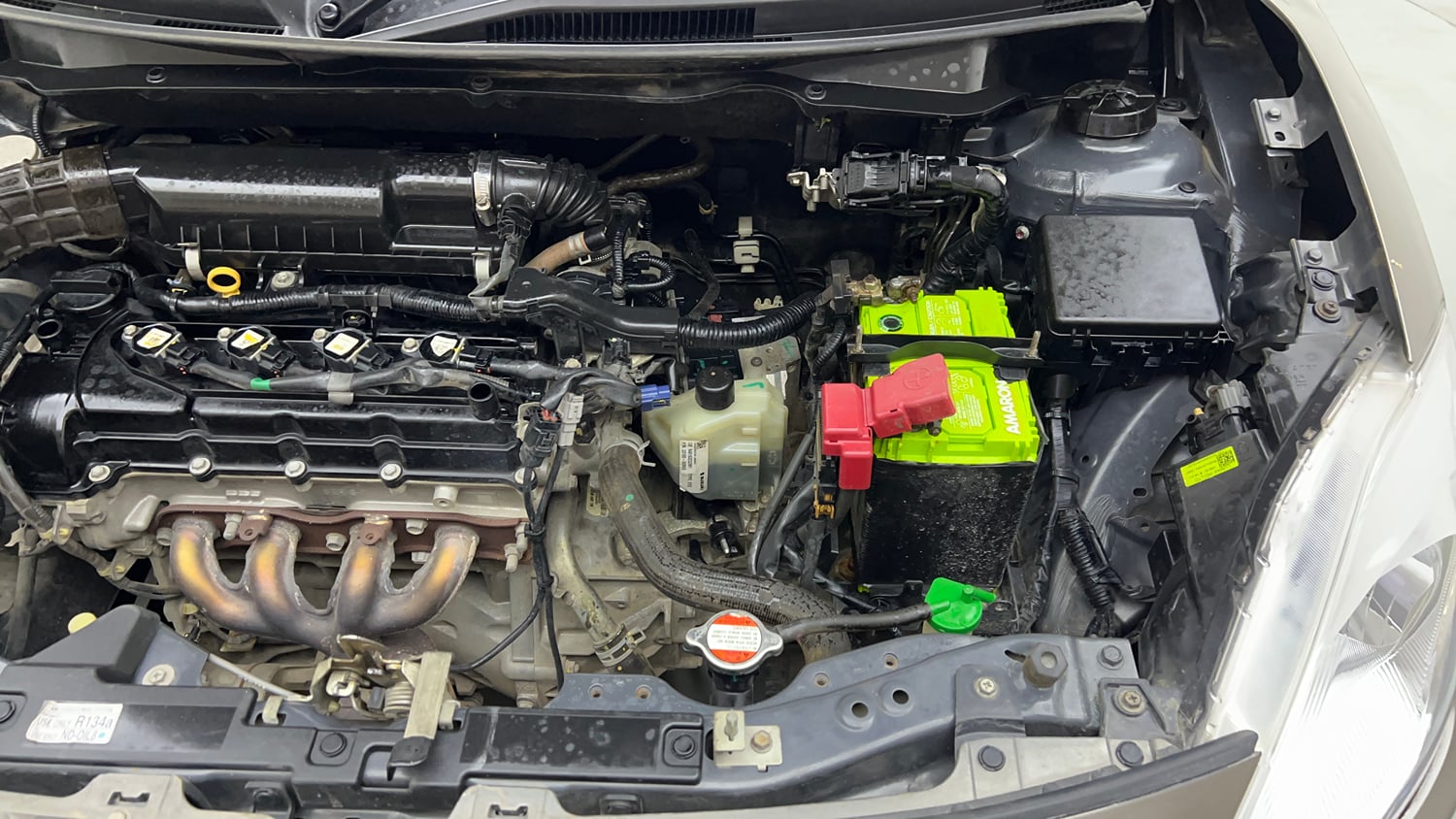 Used 2018 Maruti Suzuki Dzire VXi AMT Petrol Automatic engine ENGINE LEFT SIDE VIEW