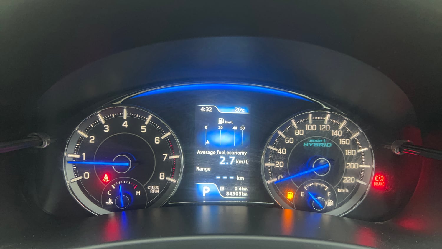 Used 2021 Maruti Suzuki Ciaz Alpha 1.5 AT Petrol Automatic interior CLUSTERMETER VIEW