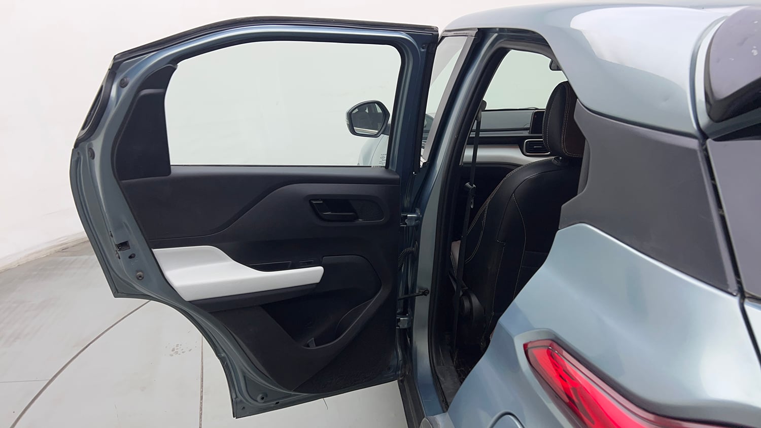 Used 2022 Tata Punch Accomplished MT Petrol Manual interior LEFT REAR DOOR OPEN VIEW