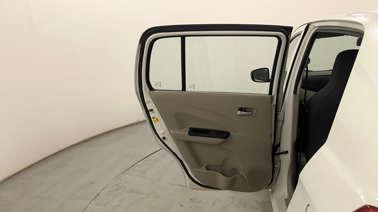 Used 2015 Maruti Suzuki Celerio VXi AMT Petrol Automatic interior LEFT REAR DOOR OPEN VIEW