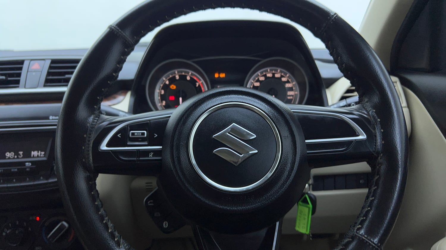 Used 2018 Maruti Suzuki Dzire VXi Petrol Manual top_features Steering mounted controls