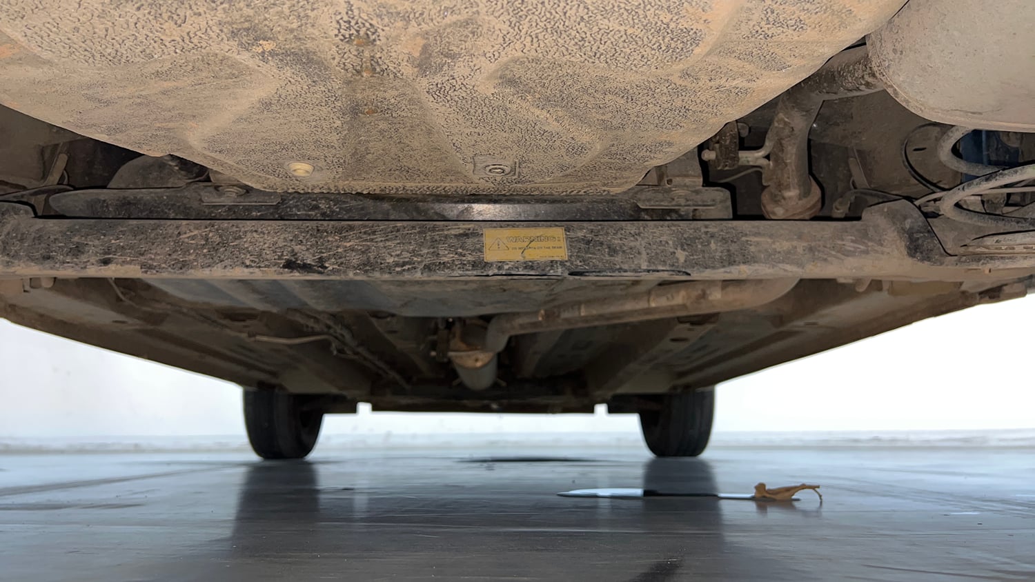 Used 2023 Tata Punch Pure MT Petrol Manual extra REAR UNDERBODY VIEW (TAKEN FROM REAR)