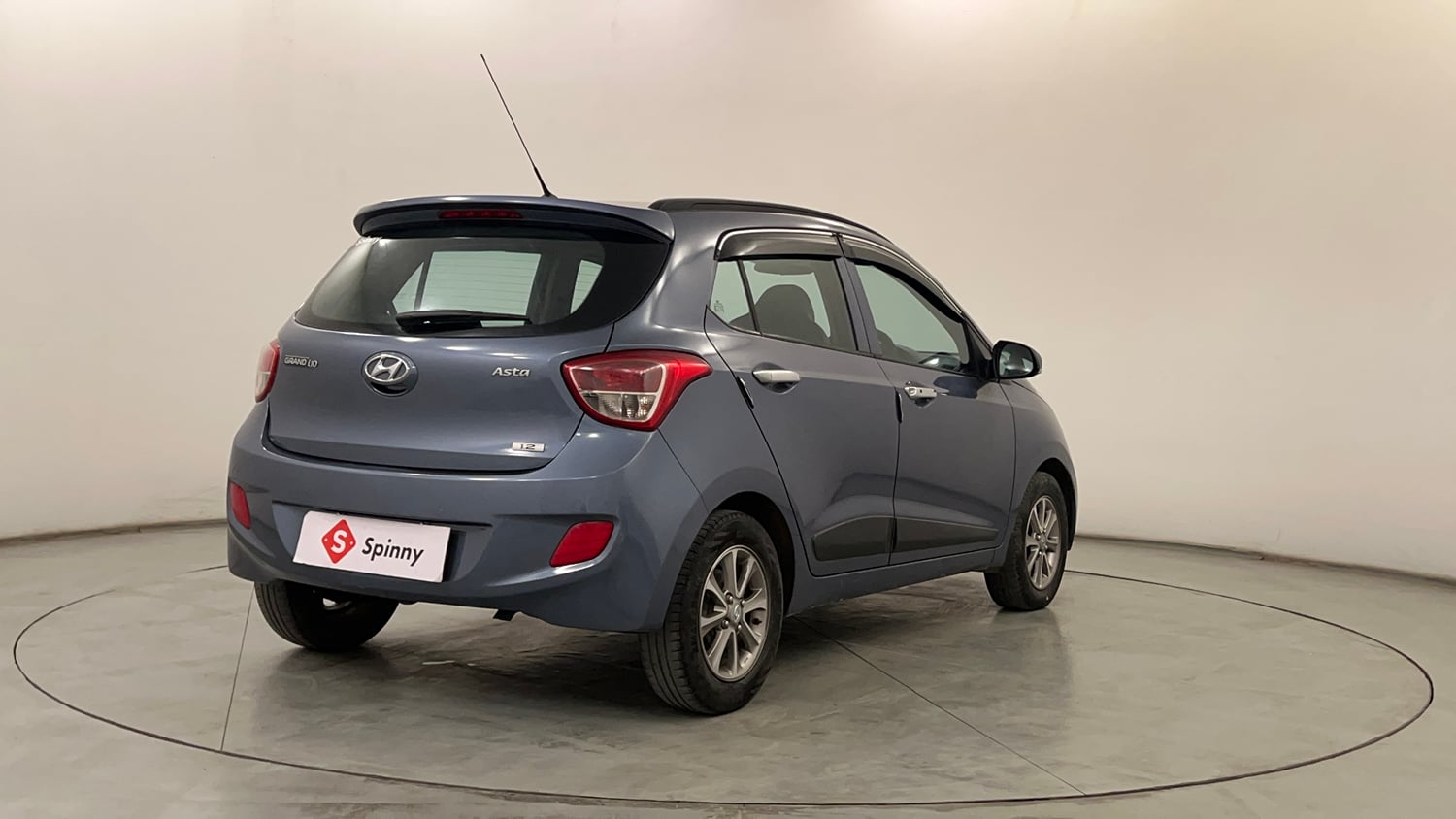 Used 2016 Hyundai Grand i10 Asta 1.2 Kappa VTVT (O) Petrol Manual exterior RIGHT REAR CORNER VIEW