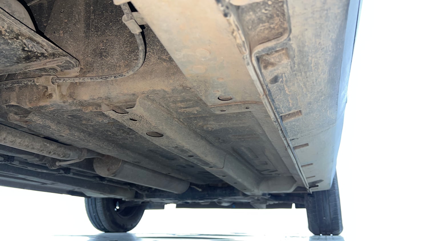 Used 2023 Tata Punch Pure MT Petrol Manual extra REAR RIGHT UNDERBODY VIEW