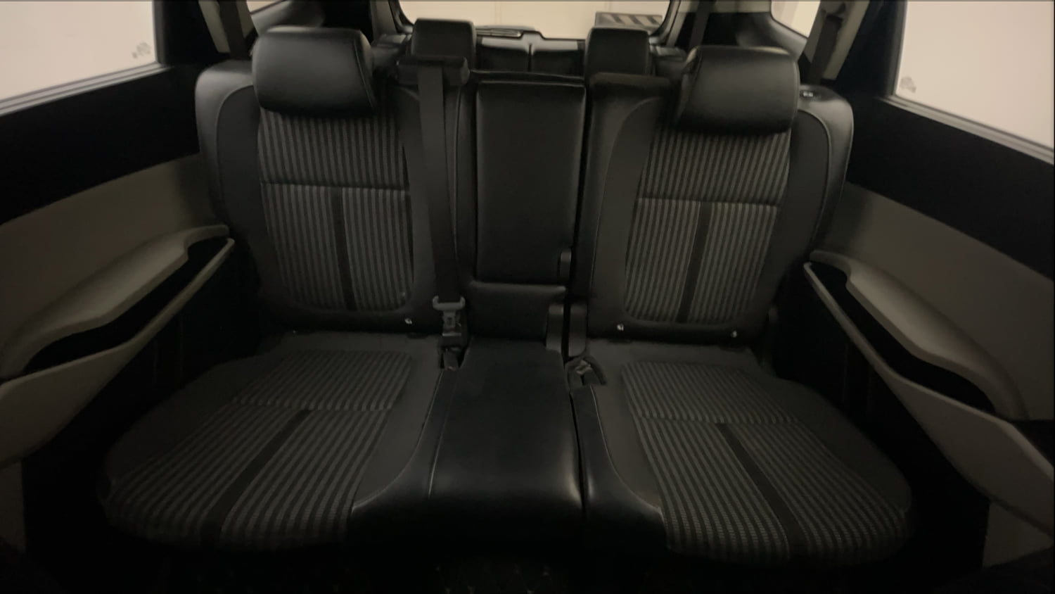 Used 2023 Kia Carens Prestige Plus 1.5 Diesel iMT 7 STR Diesel Manual interior REAR SEAT CONDITION VIEW