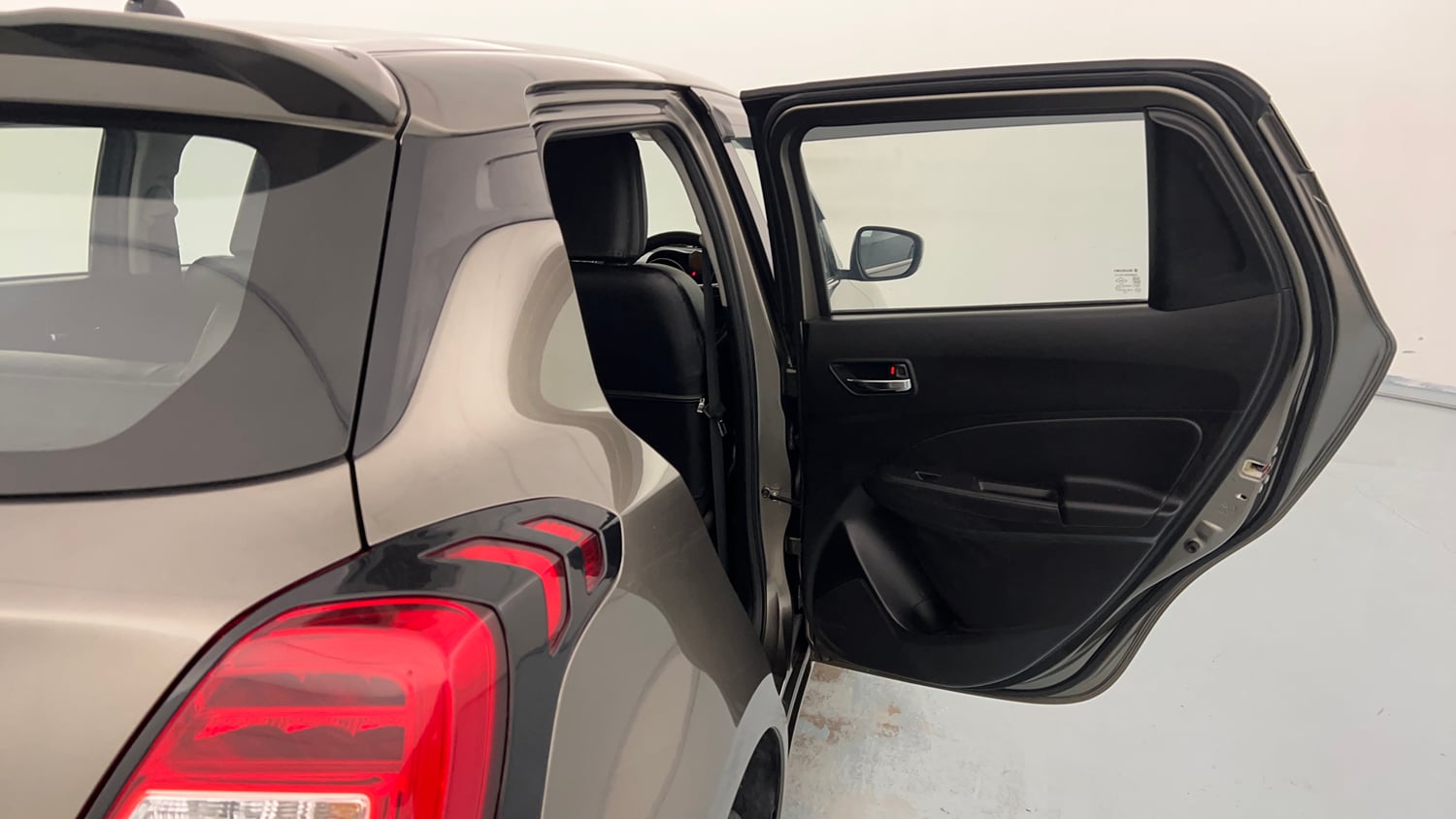 Used 2022 Maruti Suzuki Swift VXi Petrol Manual interior RIGHT REAR DOOR OPEN VIEW