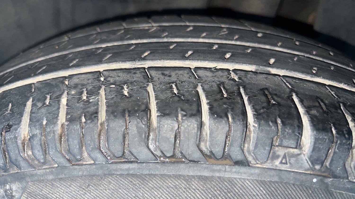 Used 2018 Maruti Suzuki Dzire VXi Petrol Manual tyres LEFT REAR TYRE TREAD VIEW