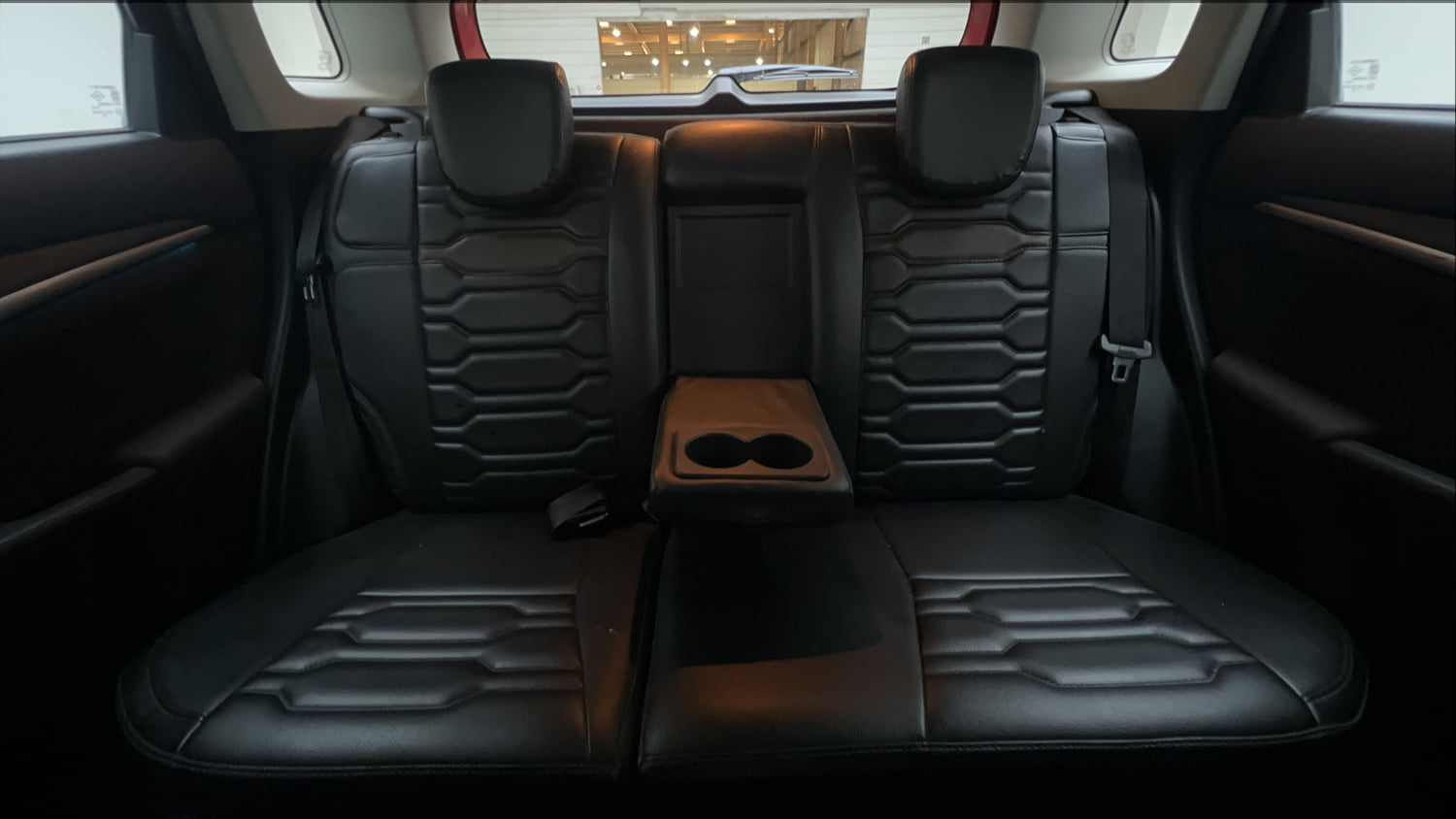 Used 2023 Maruti Suzuki Brezza Zxi Plus Dual Tone Petrol Manual interior REAR SEAT CONDITION VIEW