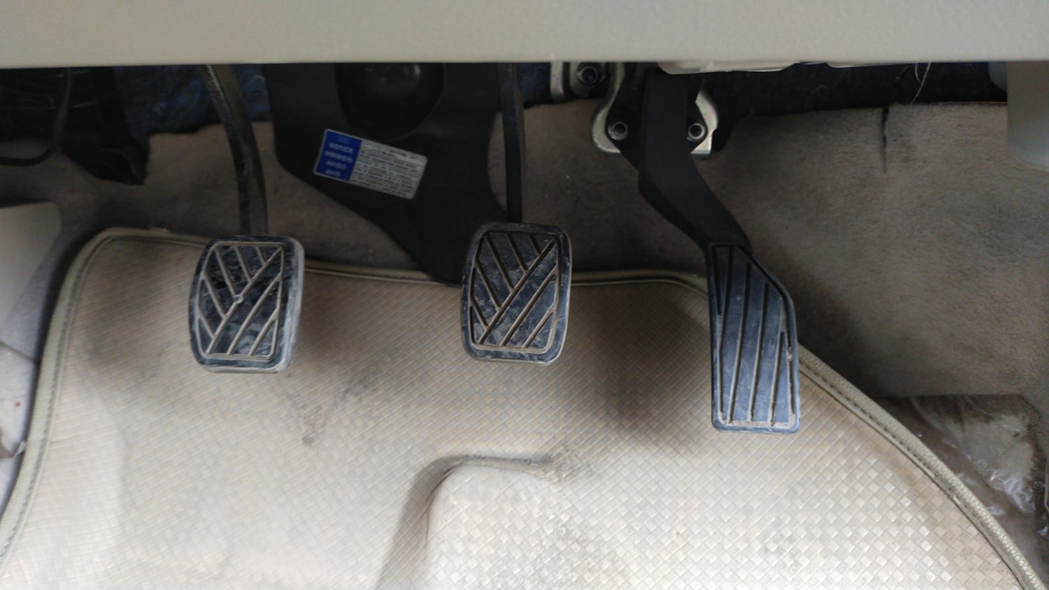Used 2021 Maruti Suzuki Ciaz Alpha 1.5 Petrol Manual interior PEDALS VIEW