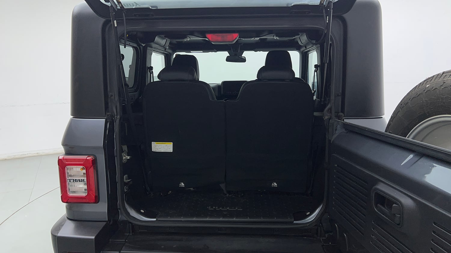 Used 2024 Mahindra Thar LX Hard Top Diesel MT RWD Diesel Manual interior DICKY INSIDE VIEW