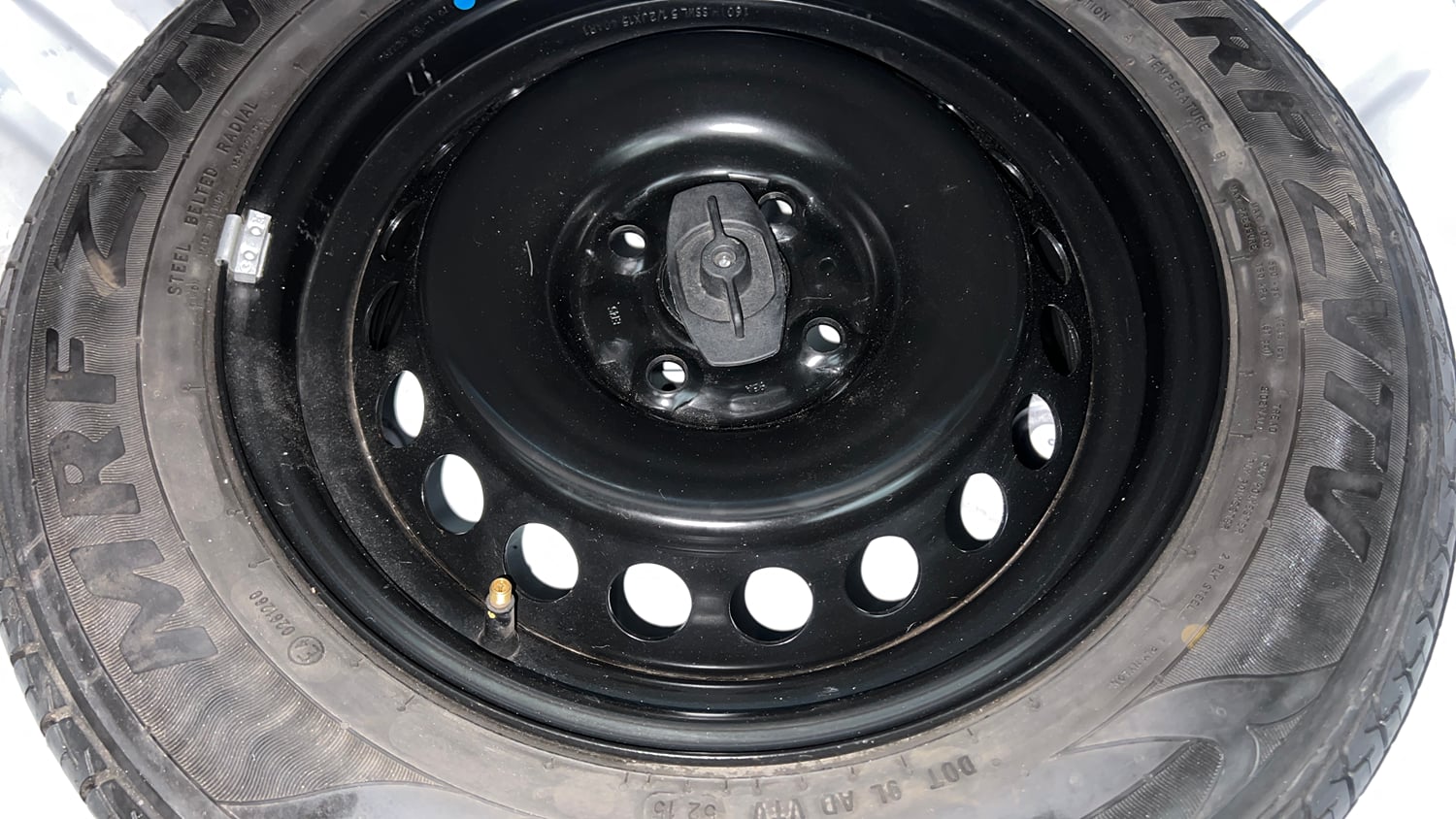 Used 2016 Maruti Suzuki Baleno Delta Petrol+CNG (Outside Fitted) Cng Manual tyres SPARE TYRE VIEW