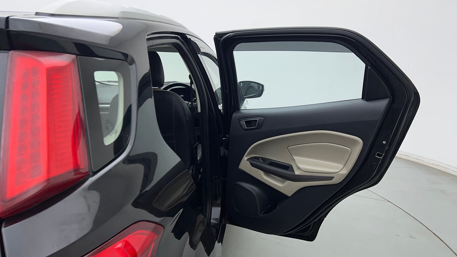 Used 2021 Ford EcoSport Titanium 1.5L TDCi Diesel Manual interior RIGHT REAR DOOR OPEN VIEW