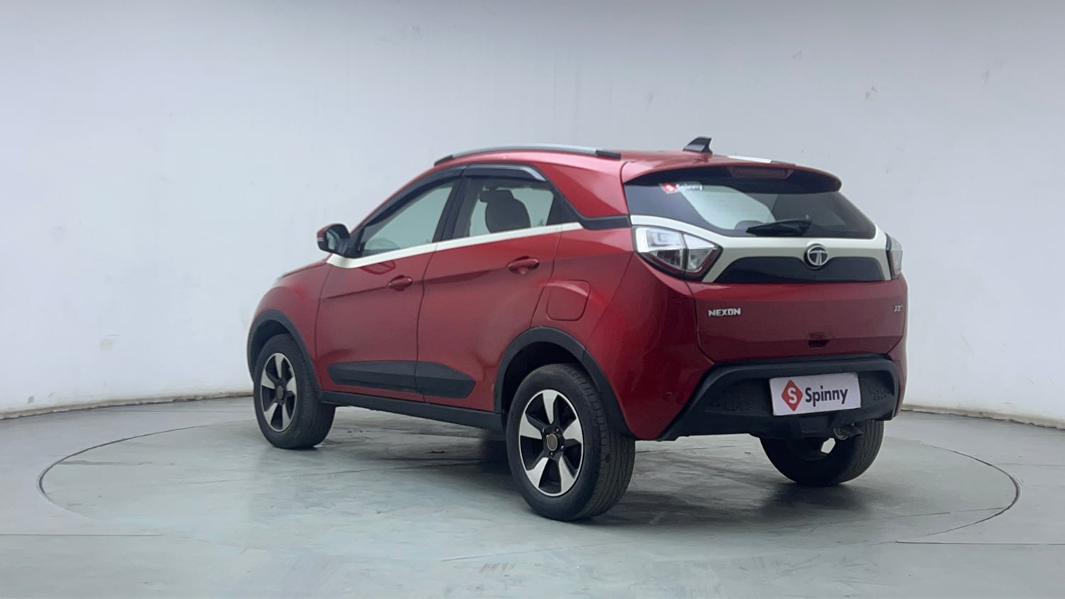 Used 2018 Tata Nexon XZ Plus Diesel Diesel Manual exterior LEFT REAR CORNER VIEW