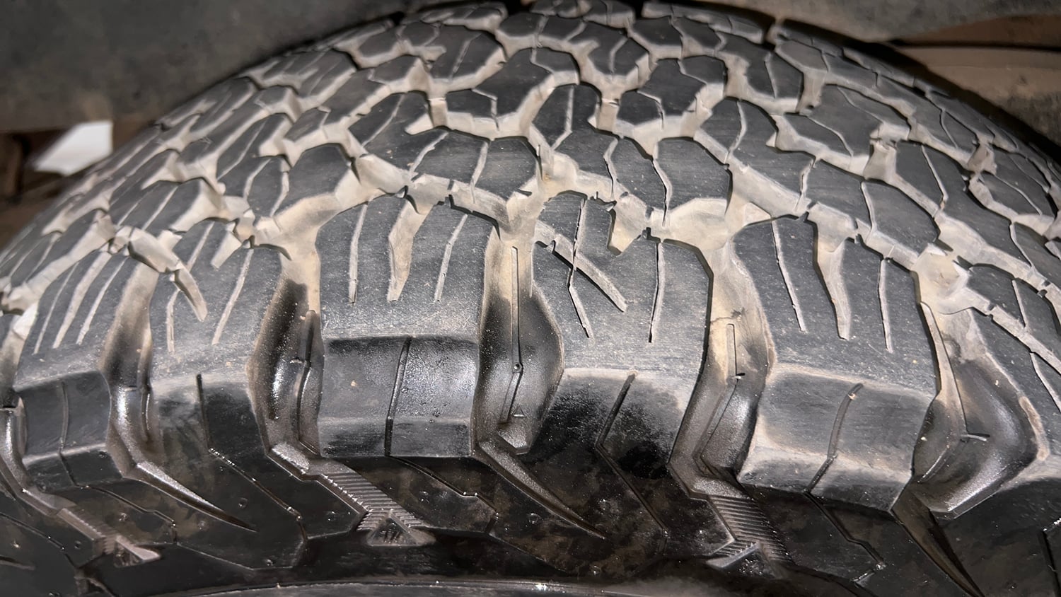 Used 2021 mahindra Thar LX Hard Top Petrol MT 4WD Petrol Manual tyres RIGHT REAR TYRE TREAD VIEW
