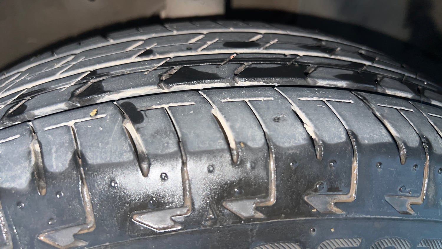 Used 2022 Maruti Suzuki Celerio VXi Petrol Manual tyres RIGHT FRONT TYRE TREAD VIEW