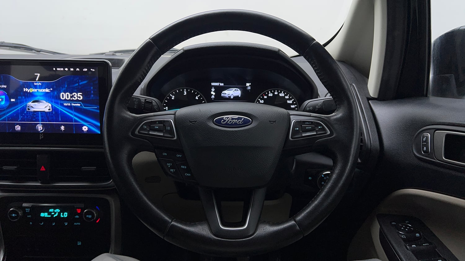 Used 2021 Ford EcoSport Titanium 1.5L TDCi Diesel Manual interior STEERING VIEW