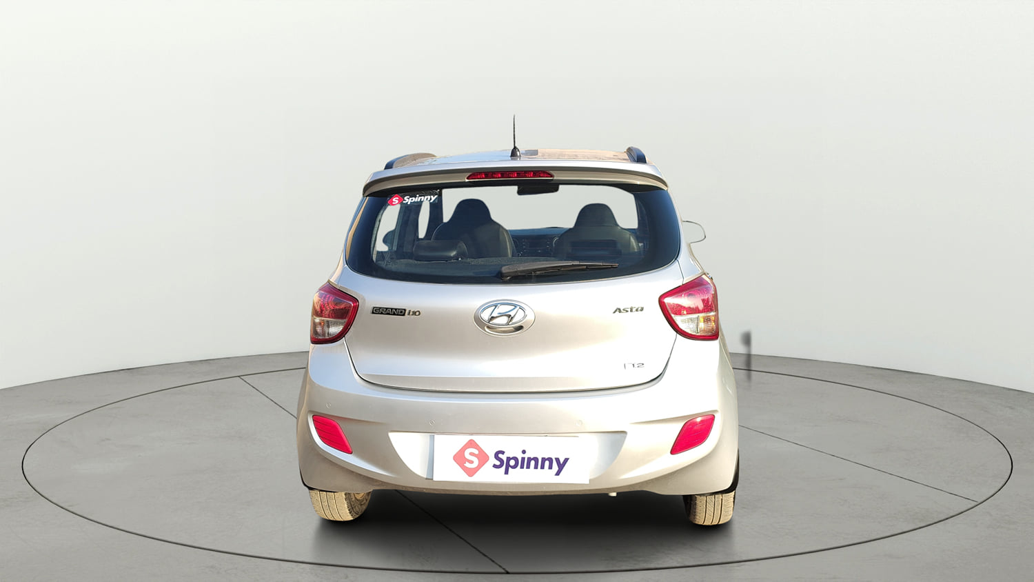 Used 2013 Hyundai Grand i10 Asta 1.2 Kappa VTVT Petrol Manual exterior BACK VIEW