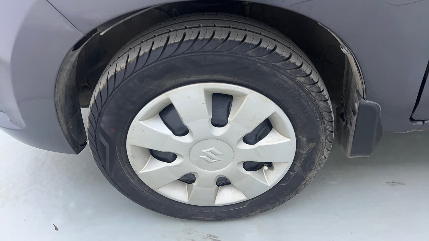 Used 2019 Maruti Suzuki Alto K10 VXi (O) Petrol Manual tyres LEFT FRONT TYRE RIM VIEW
