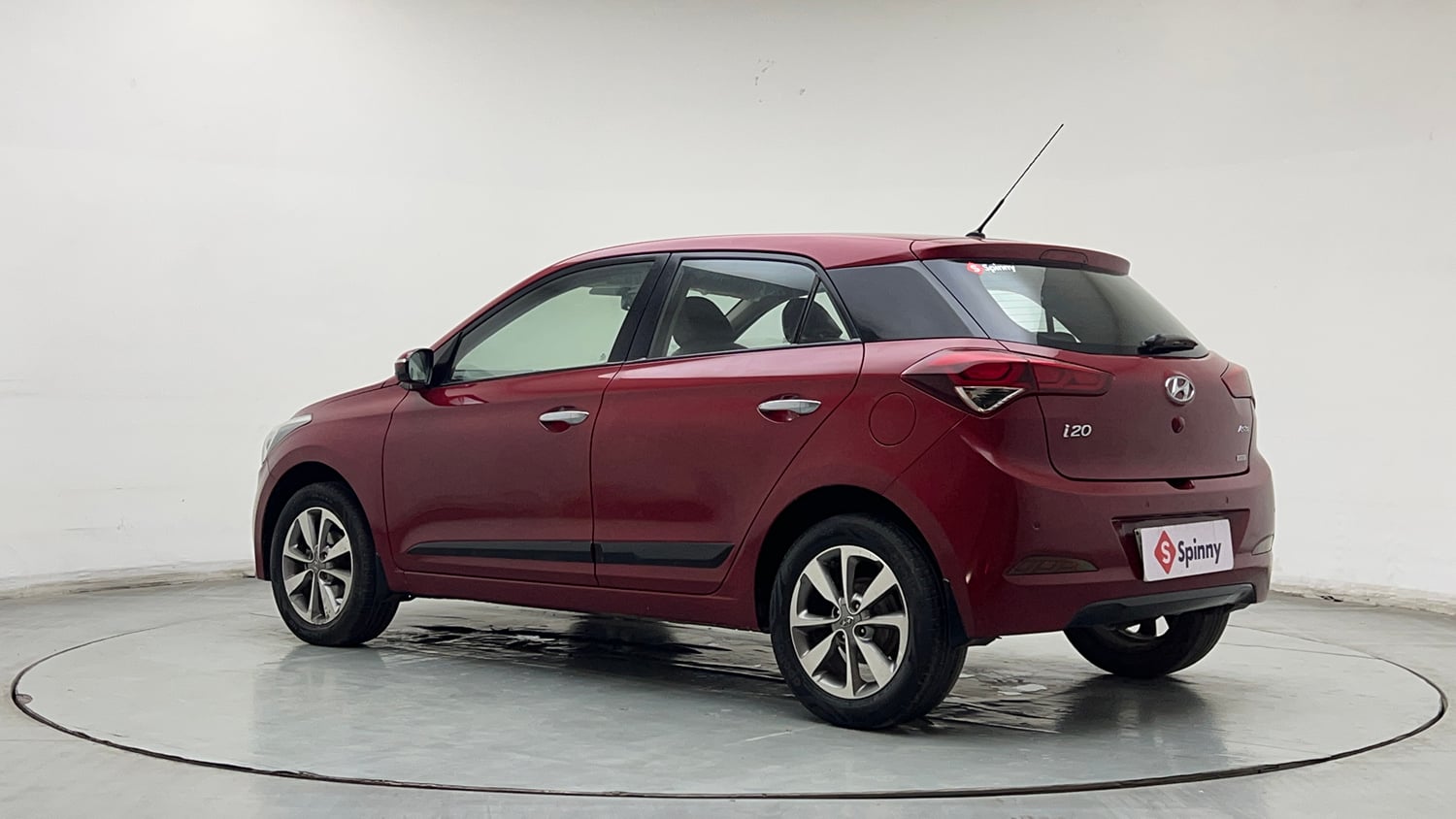 Used 2015 Hyundai Elite i20 Asta 1.2 Petrol Manual exterior LEFT REAR CORNER VIEW