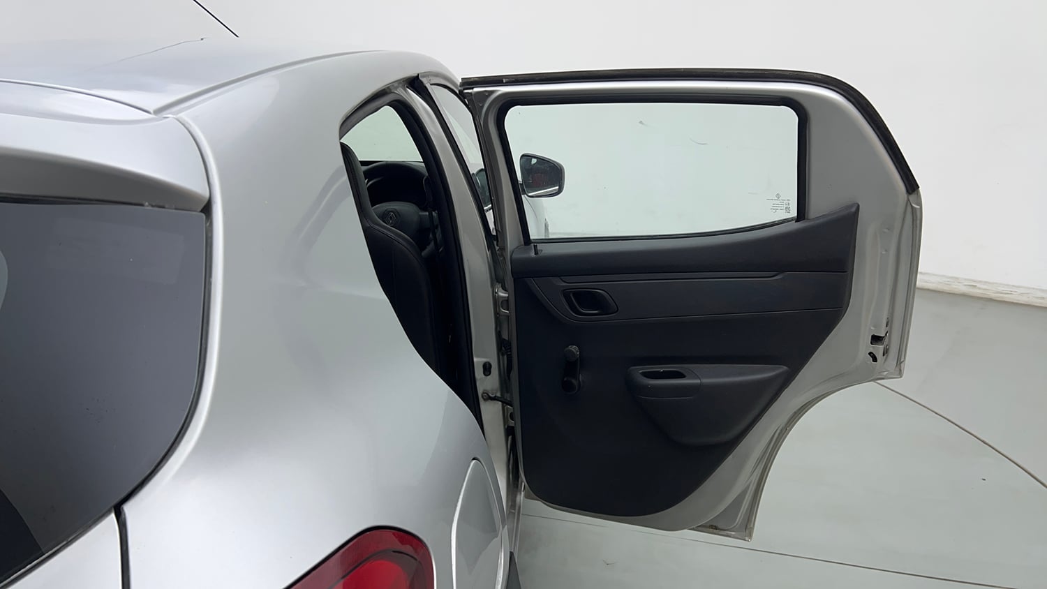 Used 2017 Renault Kwid 1.0 RXT AMT Petrol Automatic interior RIGHT REAR DOOR OPEN VIEW