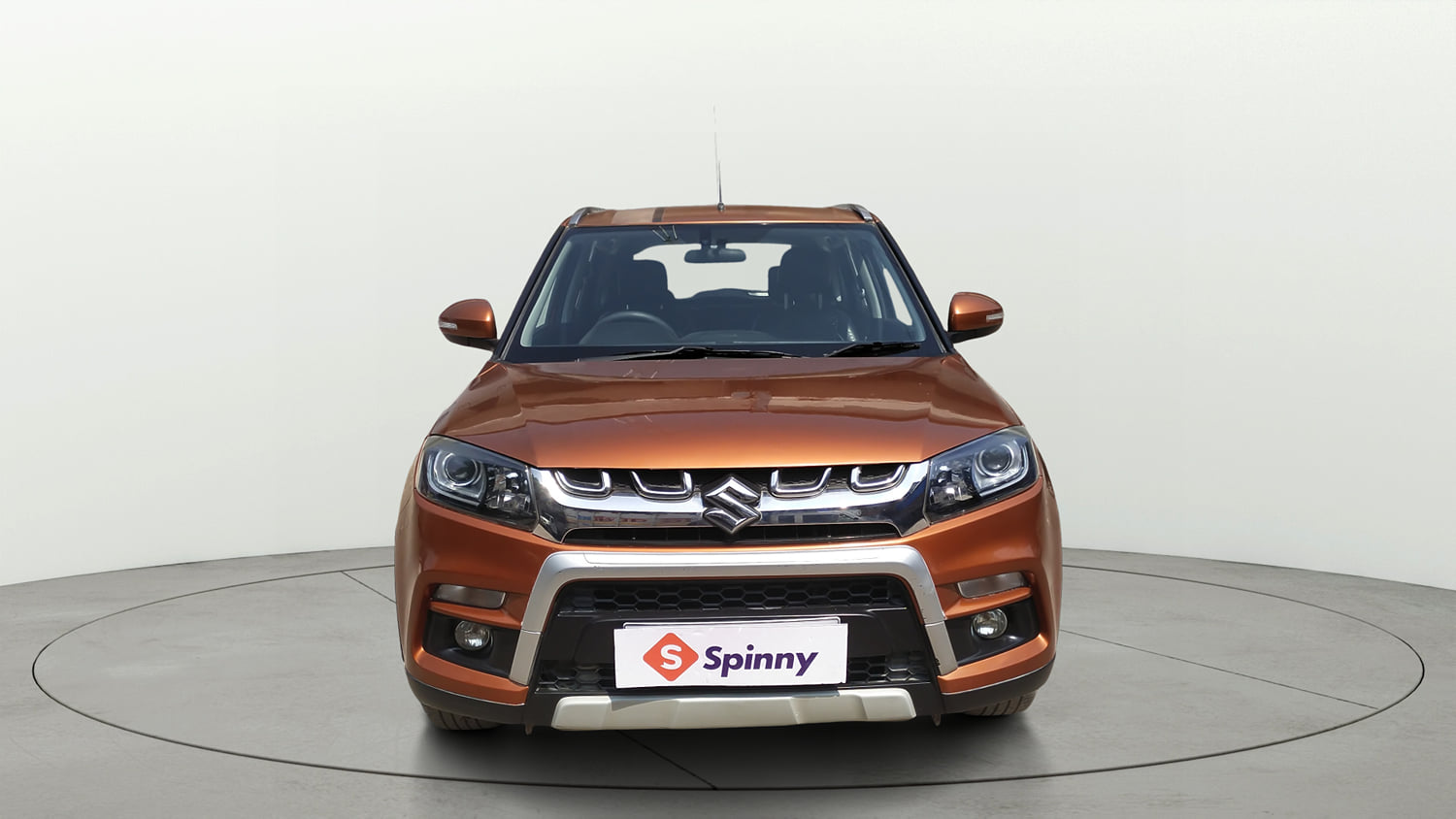 Used 2019 maruti-suzuki Vitara Brezza ZDi Plus Dual Tone AGS Diesel Automatic exterior FRONT VIEW